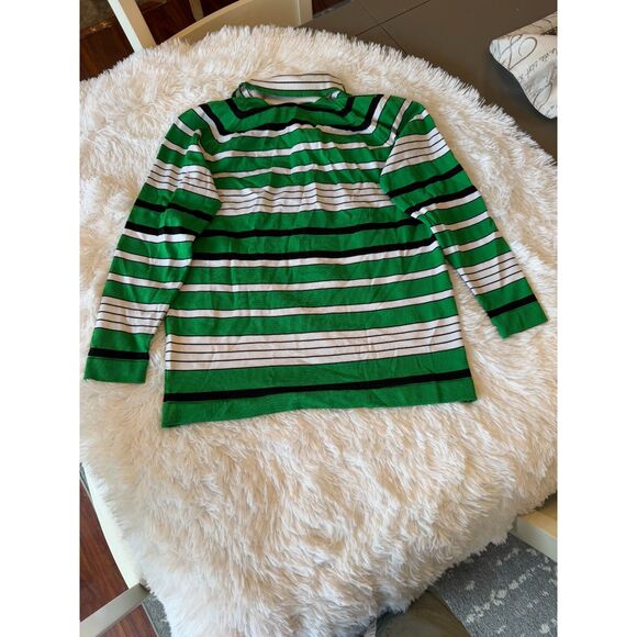 RARE Vintage Philadelphia Eagles quarter zip sweater Eagles Colors no logo Small - Picture 4 of 5